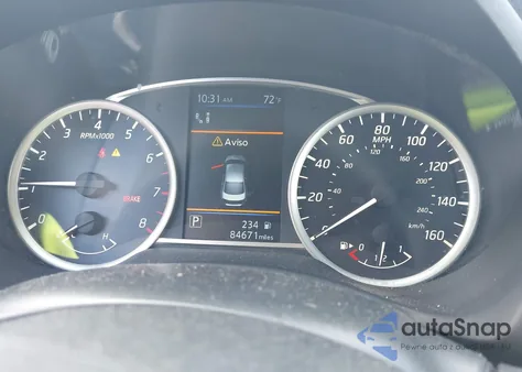 2019 Nissan Sentra Sv z USA, uszkodzony, nr VIN 3N1AB7AP3KY296209